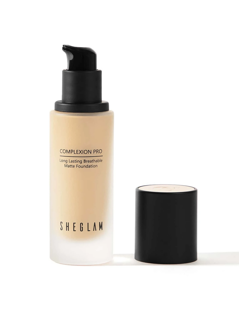 SHEGLAM Complexion Pro Long Wearing Matte Poreless Foundation - Wheat