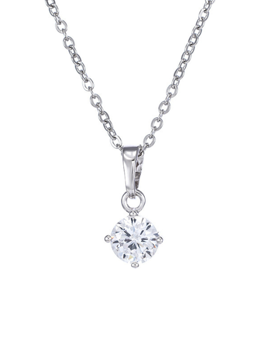 Aesthetic Crystal Charm Necklace